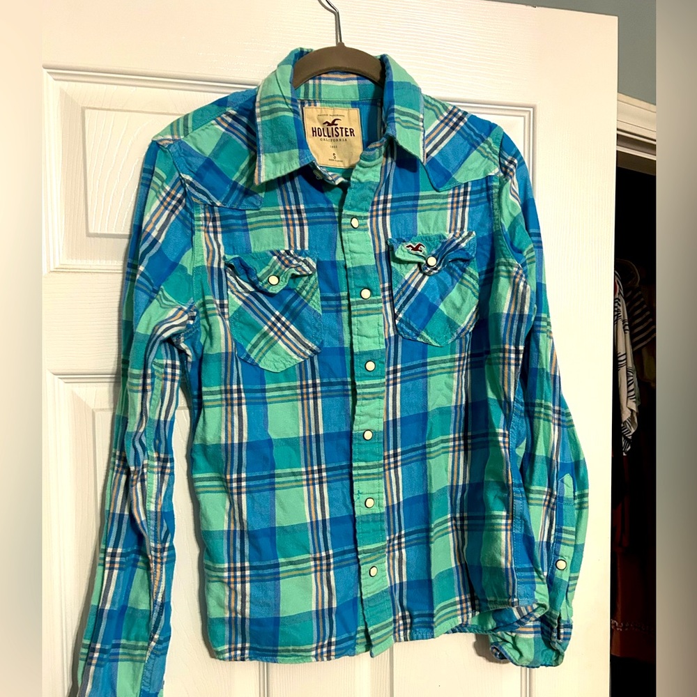 Hollister flannel shirt